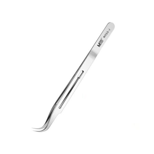 Pensetă curbată din oțel inoxidabil MAANT SS-J