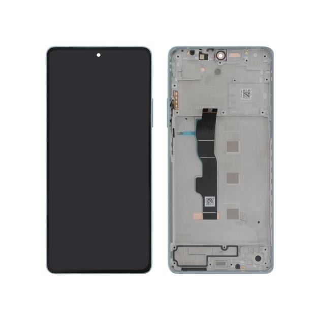 display Xiaomi Redmi Note 13 5G original service pack cu rama albastra