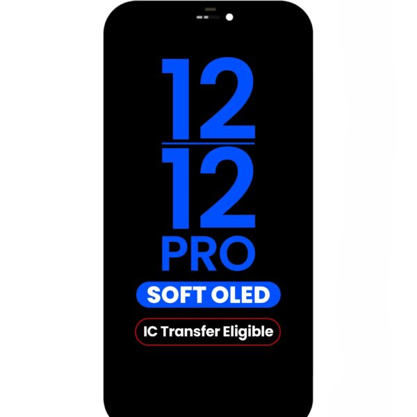 Display compatibil cu iPhone 12 / 12 Pro, Soft OLED