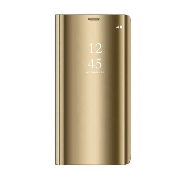 Husă flip cover pentru Huawei Y5p, aurie