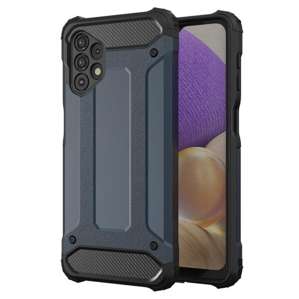 Husă protecție Armor pentru Samsung Galaxy A73, albastră