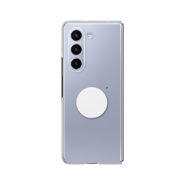 Husă protecție Samsung Clear Gadget Cover pentru Galaxy Z Fold 5, transparentă