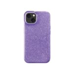 husa protectie Glitter pentru iPhone 16 Pro Max violet