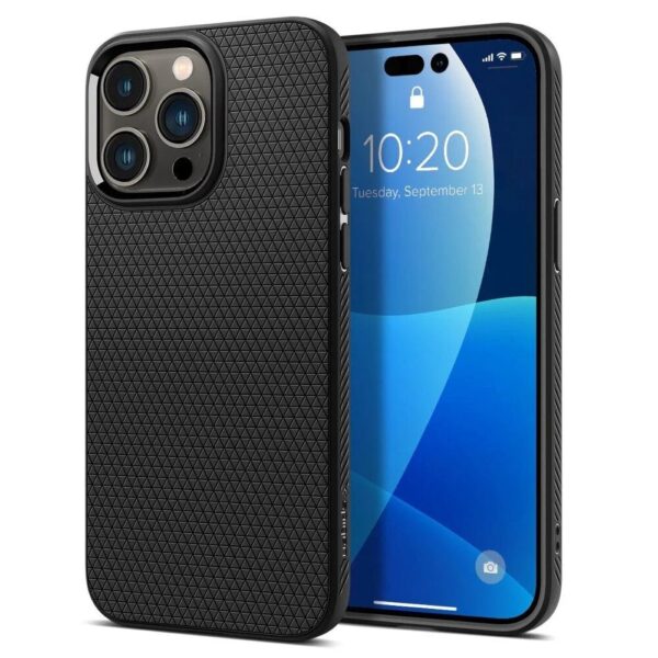 Husă protecție Spigen pentru iPhone 14 Pro Max, neagră
