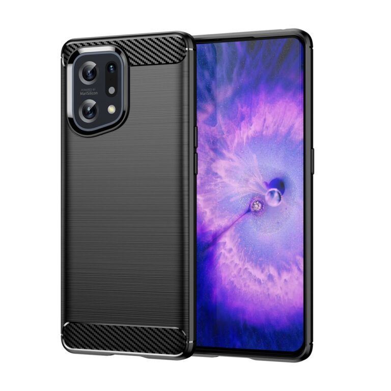 husa Carbon Oppo Find X5 neagra