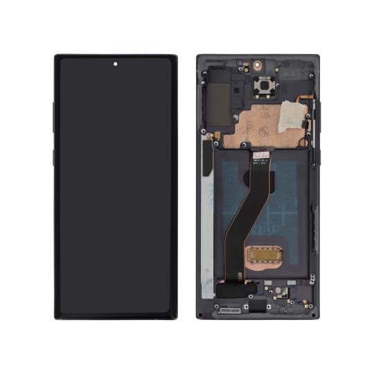 display MegaMobile pentru Samsung Galaxy Note 10 Plus cu rama Soft OLED