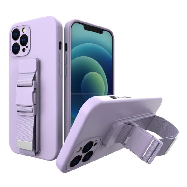 Husă protecție pentru iPhone 12 mini, mov