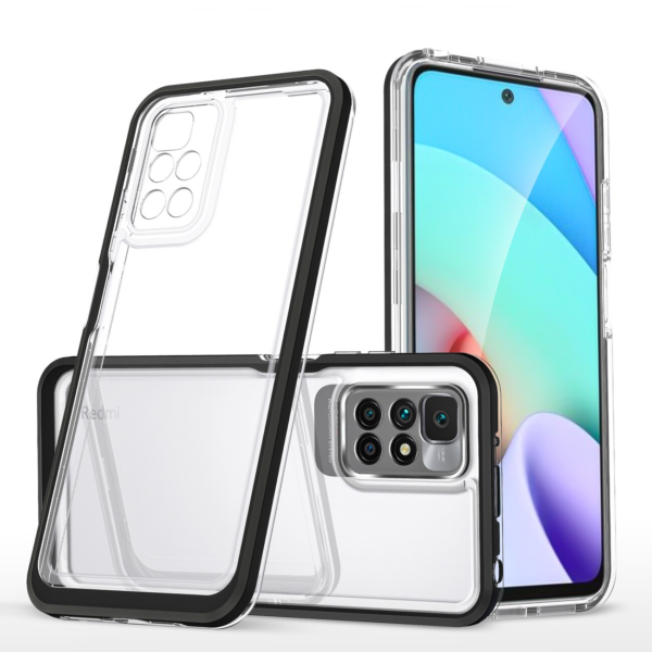 Husă protecție pentru Xiaomi Redmi 10, neagră