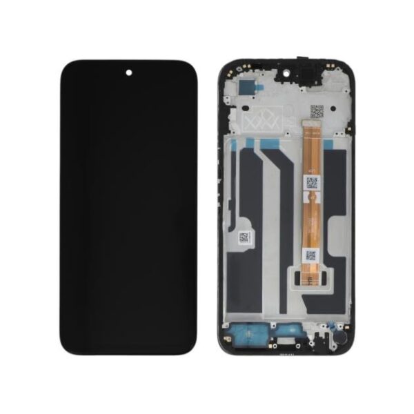 display compatibil cu Oppo A6x 4G 5G cu ramă