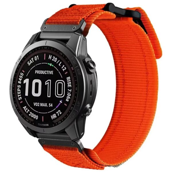 Curea smartwach Tech-Protect pentru Garmin Fenix 5/6/6 Pro/7, portocaliu